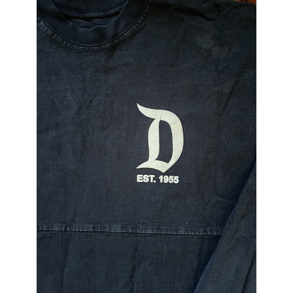 Disney Parks Disneyland Resort Spirit Jersey Navy Blue Adult Size Small Preowned - Picture 4 of 7